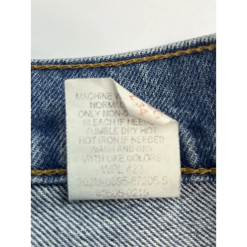 Vintage Levi's 505 Orange Tab Jeans Regular Fit Straight Leg Men's Size 34x34